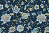 Covington Patterned Wovens Claire 50 BLUEBELL