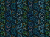 Covington Triangulation TURQUOISE Fabric